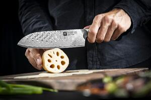 ZWILLING Takumi Santoku Japansk kockkniv 18 cm, Fin egg