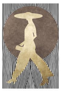 Poster, Affisch Kubistika - La Madame Noir, (40 x 60 cm)
