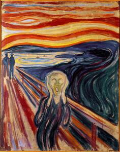 Bildreproduktion The Scream, 1893, Munch, Edvard