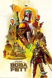 Poster, Affisch Star Wars: The Book of Boba Fett - In the Name of Honor, (61 x 91.5 cm)