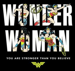 Konsttryck Wonder Woman - You are strong, (40 x 26.7 cm)