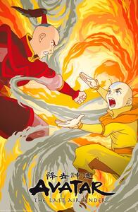 Poster, Affisch Avatar - Aang vs Zuko