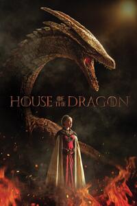 Konsttryck House of the Dragon - Rhaenyra Targaryen, (26.7 x 40 cm)