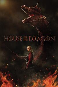 Konsttryck House of the Dragon - Daemon Targaryen, (26.7 x 40 cm)