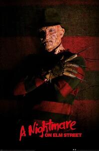 Poster, Affisch A Nightmare on Elm Street - Freddy Krueger, (61 x 91.5 cm)