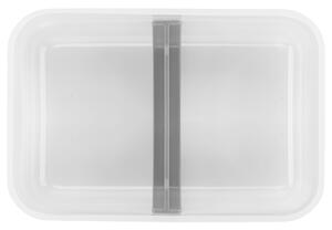 ZWILLING Fresh & Save Vakuum lunchbox L Flat, Plast, Semitransparent-Grå