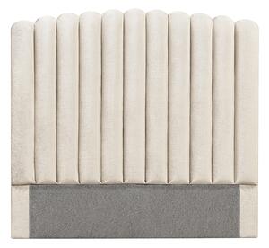 PRIMO 140 Sänggavel Sammet Beige