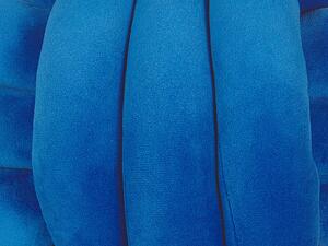 Prydnadskudde 30 cm x 30 cm blå MALNI Beliani