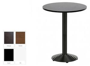 Oslo komplett bord i svart, dia 70 cm
