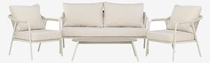 Venture Home - Sicily Loungeset - Beige - Loungemöbler - Från Homeroom