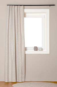 Hasta - Bouclé Gardin Hilma 132x250cm - Grå - Veckbandslängder - Från Homeroom