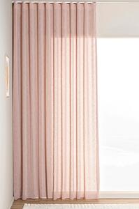 Hasta - Gardin Extra Bred Malva - Rosa - Veckbandslängder - Från Homeroom