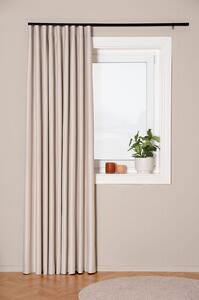 Hasta - Mörkläggningsgardin Extra Wide Nova, 268x280cm - Beige - Veckbandslängder - Från Homeroom