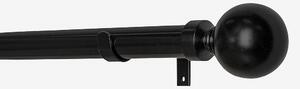 Hasta - Gardinstång Set Comet 110-200 cm - Svart - Gardintillbehör - Från Homeroom