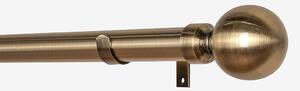 Hasta - Gardinstång Set Comet 110-200 cm - Mässing - Gardintillbehör - Från Homeroom