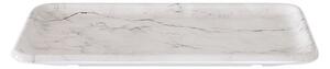 Melaminbricka, White Marble, 32,5x17,6 cm