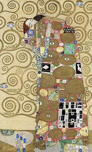 Bildreproduktion Fulfilment (Stoclet Frieze) c.1905-09, Gustav Klimt