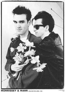 Poster, Affisch The Smiths / Morrissey & Marr - Manchester 1983