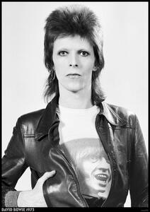 Poster, Affisch David Bowie - London 1973 (Brian Jones T)