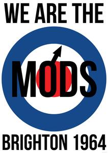 Poster, Affisch Mods - Target / We Are The Mods 1964