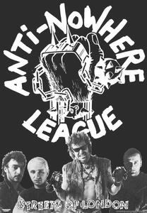 Poster, Affisch Anti Nowhere League - Streets Of London