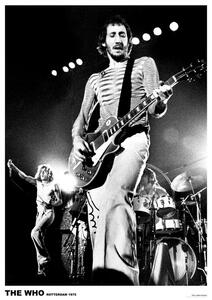 Poster, Affisch The Who - Pete Townsend Rotterdam 1975