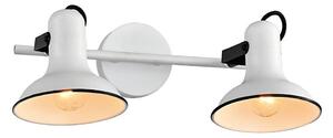 Prezent 75474 - Väggspotlight ANDORA 2xE14/40W/230V vit