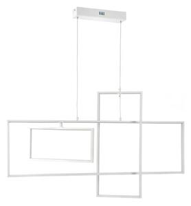 ONLI - LED ljuskrona med textilsladd SQUID LED/60W/230V 4000K vit