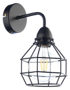 ONLI - Vägglampa SPINDEL 1xE27/15W/230V svart