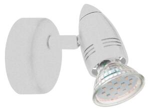 Eglo 780447 - LED väggspotlight SABADELL 1xGU10/2,8W/230V 3000K vit