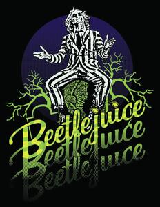 Konsttryck Beetlejuice - Green roots, (26.7 x 40 cm)