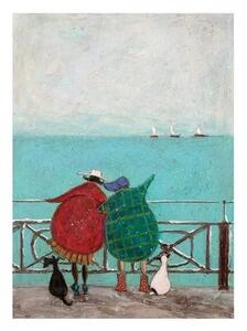 Konsttryck We Saw Three Ships Come Sailing By, Sam Toft, (30 x 40 cm)