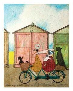 Konsttryck Sam Toft - There may be Better Ways to Spend an Afternoon