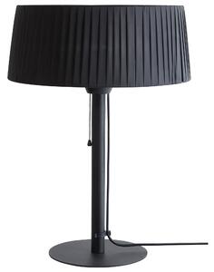 Elektrisk Terrassvärmare Svart Stål Halogen Bärbar Modern 1500 W Trädgård Patio Utomhus Tillbehör Beliani