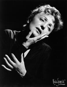 Fotografi Edith Piaf, photographed on 5 September 1955, Seymour, Maurice