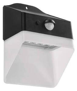 LED solcell väggbelysning med sensor LUMI LED/3,7W IP65 svart