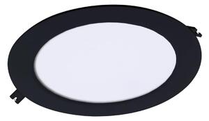 Rabalux 71227 - LED infälld belysning SHAUN LED/18W/230V diameter 22 cm svart