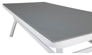 VIRYA Matbord 200x100 cm - Grå/Vit | Utemöbler