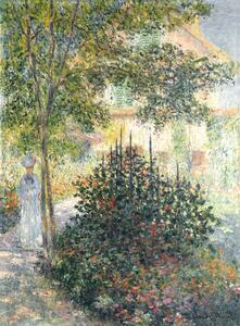 Bildreproduktion Camille Monet in the Garden at Argenteuil (1847–1879), Claude Monet