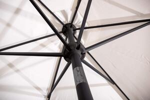 LEEDS Parasoll 300 cm - Vit | Utemöbler