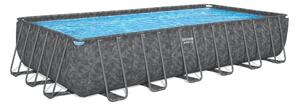 Bestway pool ovan mark 7,3x3,7m - 132cm djup | Power Steel APX 365 (561KG)