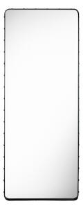 Gubi - Adnet Rectangulaire Spegel, 180X70, Black - Väggspeglar - Jacques Adnet