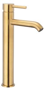 KFA Armatura 5032-612-31 - Kran till handfat + avlopp MOZA 33 cm guld