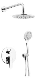 KFA Armatura 5029-501-00- Duschset med dold kran TANZANIT skinande krom