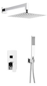 KFA Armatura 5539-511-00 - Duschset med dold kran MOKAIT skinande krom