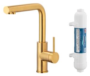 KFA Armatura 6623-912-31-Filtrerad vattenkran DUERO PURE guld + filter