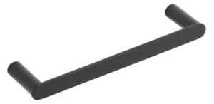 KFA Armatura 864-025-81 - Handdukshängare för vägg 24 cm rostfri/matt svart