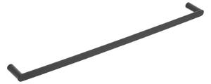 KFA Armatura 864-027-81 - Handdukshängare för vägg 62 cm rostfri/matt svart