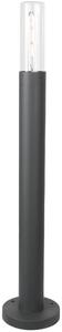 Zuma Line SJ17614 - Utomhuslampa WALLY 1xE27/60W/230V IP54 svart