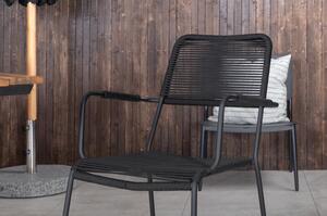 CHAN LINDOS Matbord 200x100 cm + 4 stolar | Utemöbler